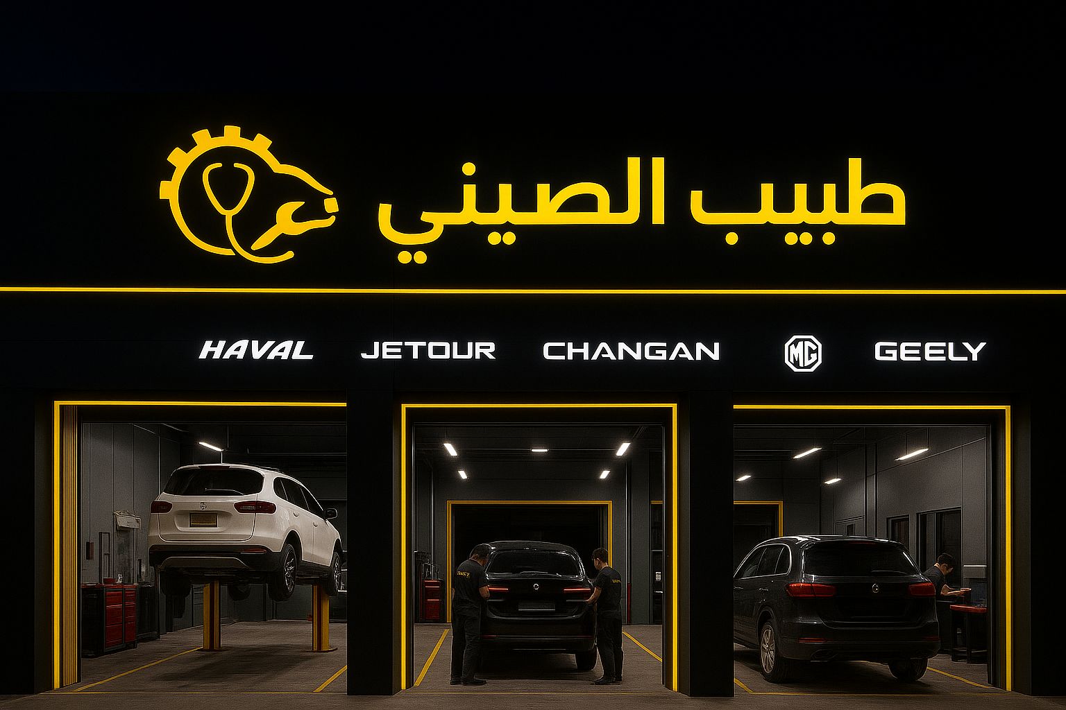 ورشة طبيب الصيني - المظهر الخارجي